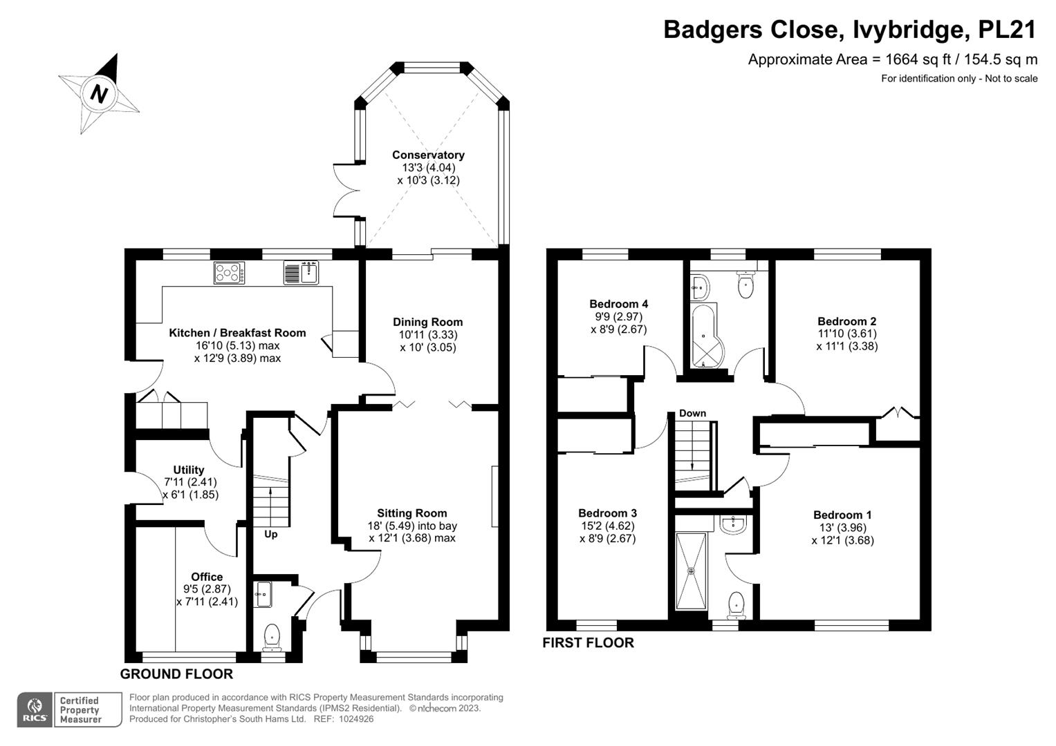 Badgers Close, Ivybridge Christophers South Hams